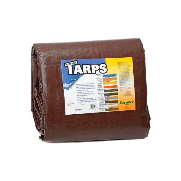Harpster Of Philipsburg Super Heavy Duty Tarp, Brown, HighDensity